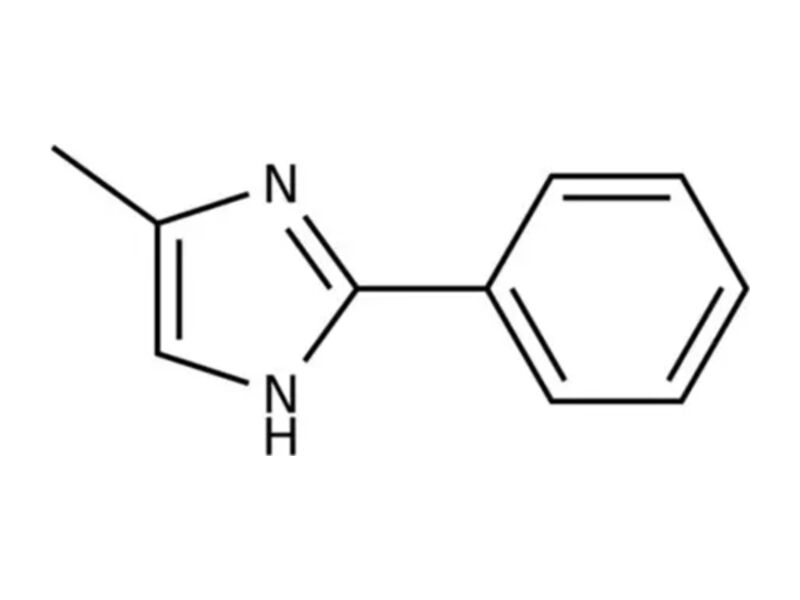 2-苯基-4-甲基咪唑化学结构式 2-苯基-4-甲基咪唑化学结构式